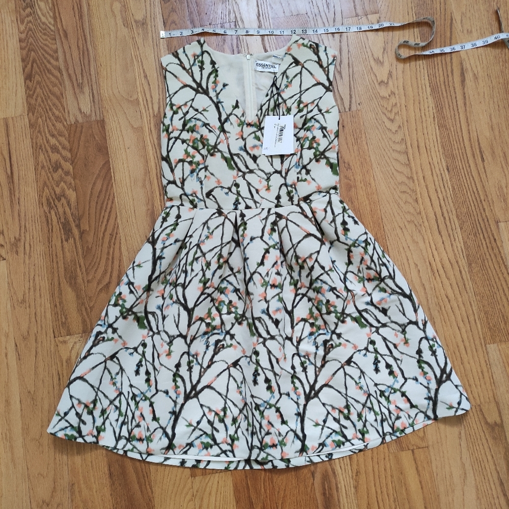 ESSENTIEL ANTWERP NARMONY DRESS OFF WHITE 42/10 - Picture 9 of 15